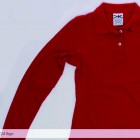 Camisa Tipo Polo Mayorka 724 Manga Larga Dama Rojo