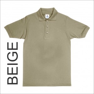 Playera Tipo Polo Yazbek Beige