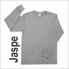 Playera Yazbek Caballero Manga Larga C0304 Jaspe