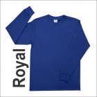 Playera Yazbek Caballero Manga Larga C0304 Royal