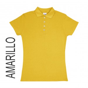 Playeras Tipo Polo Yazbek Dama D500 amarillo