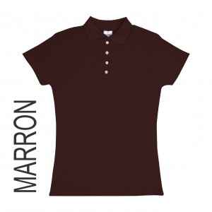 Playeras Tipo Polo Yazbek Dama D500 marron