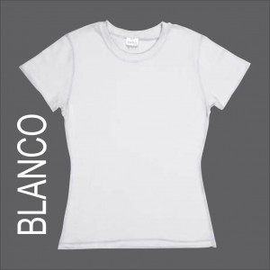 playera yazbek dama d0300 BLANCO