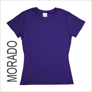 playera yazbek dama d0300 MORADO